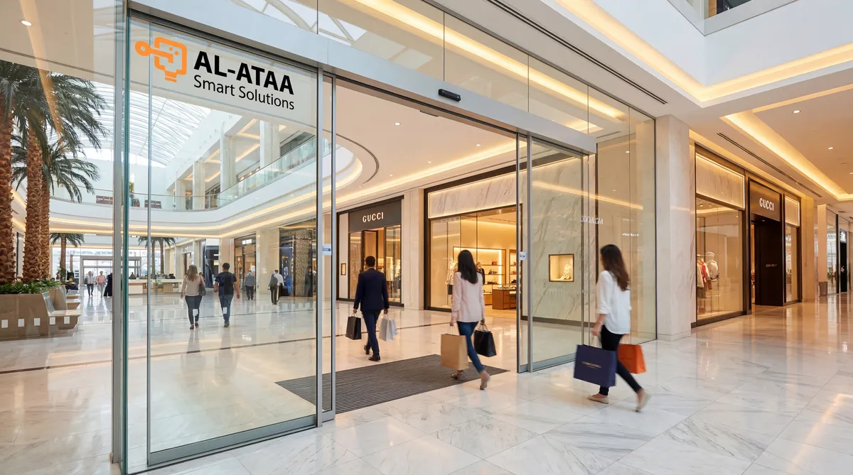 Automatic Glass Sensor Door Qatar